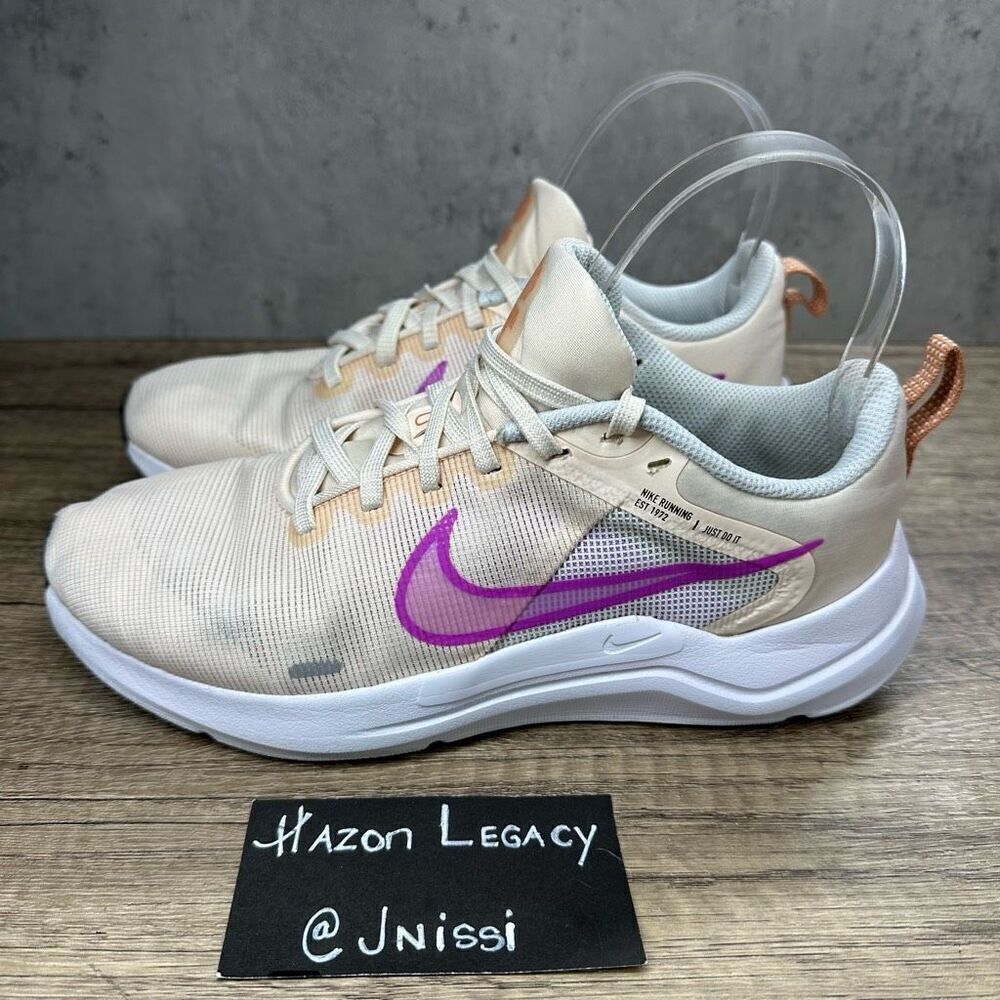 Nike Womens Downshifter 12 Guava Ice Fuchsia Athletic Running Shoes Sneakers~Siz